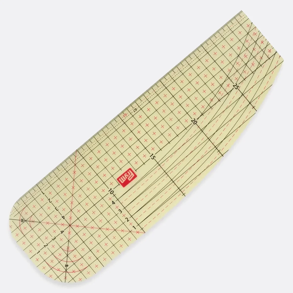 PRYM Bügellineal transparent 30 x 10cm