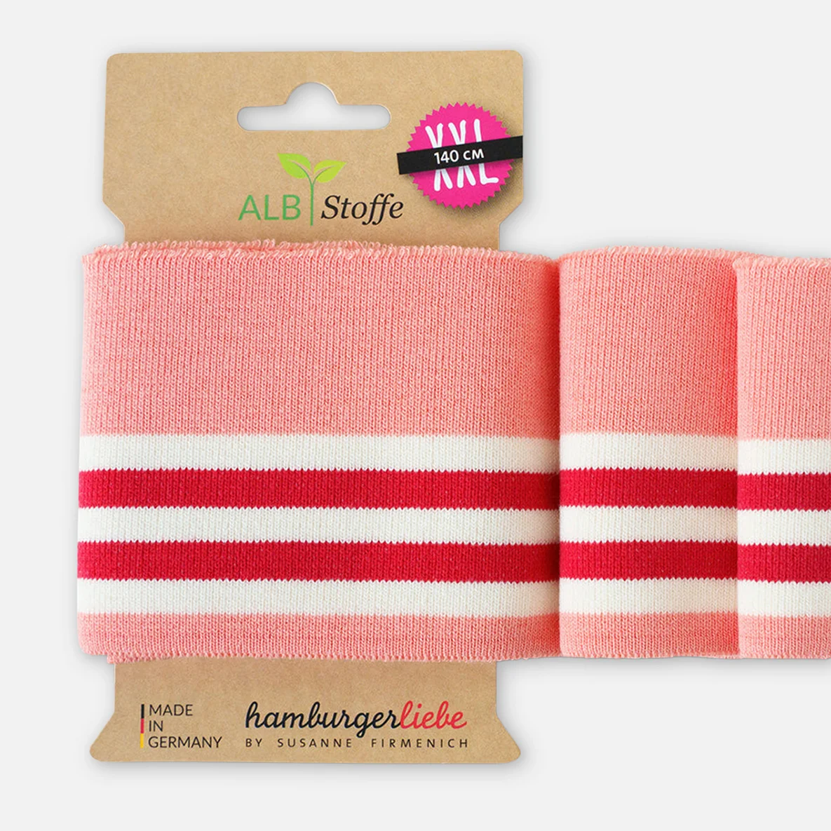 Cuff Me College Lachs Rot