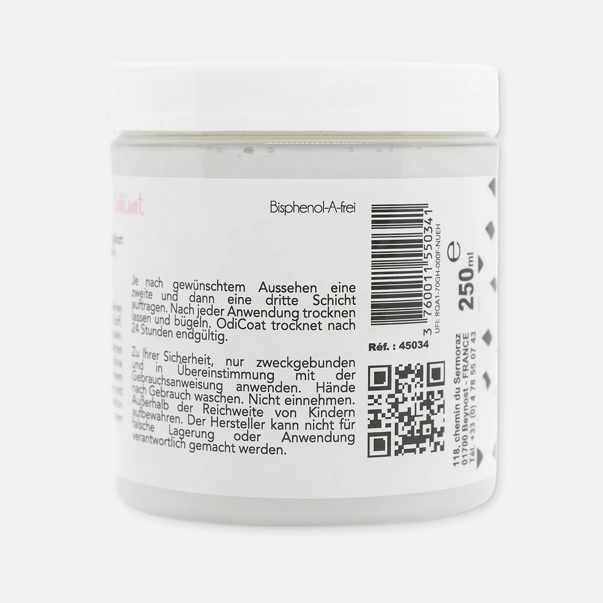 ODIF Odicoat Gel zur Stoffbeschichtung