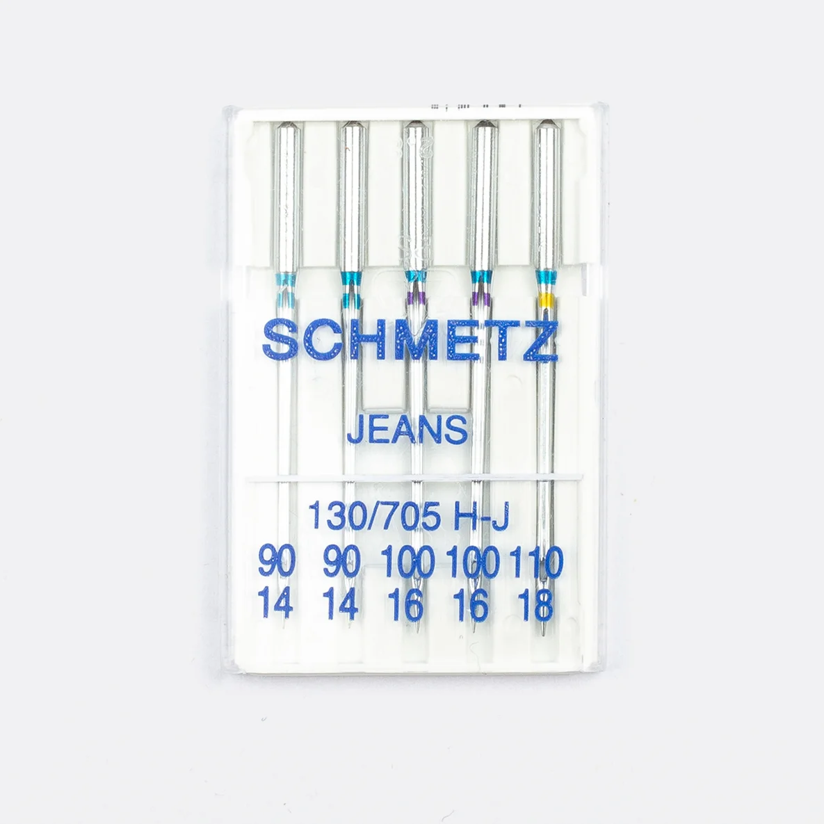 Schmetz Jeans Nähmaschinennadeln 2x90, 2x100, 1x110