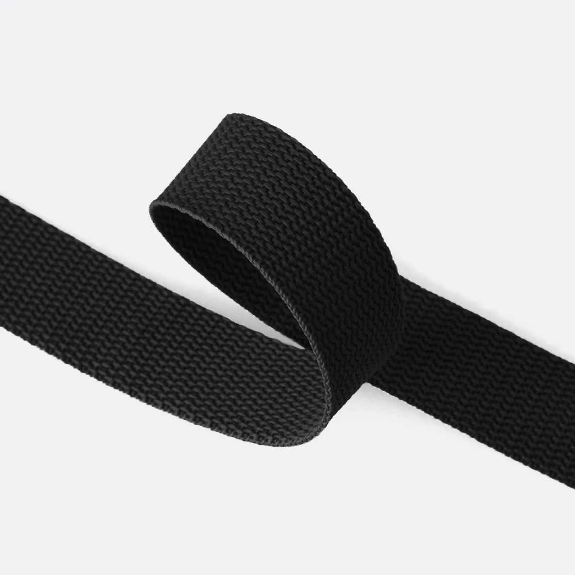 Gurtband Light 25mm, Schwarz B5