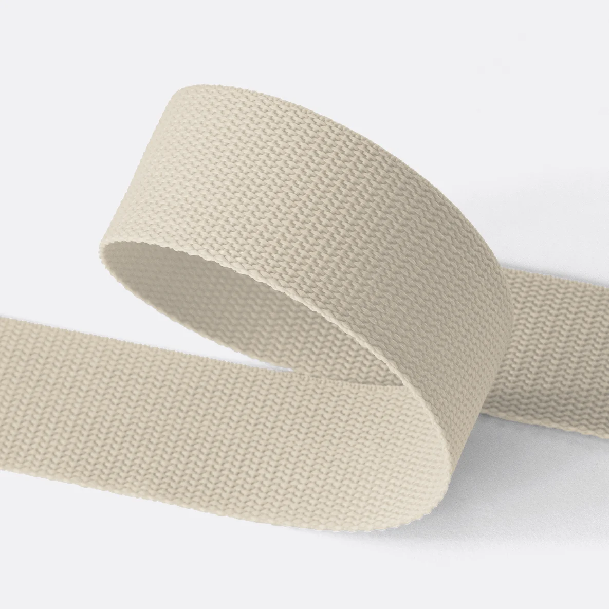 Gurtband Light 40mm, Milchweiß D99