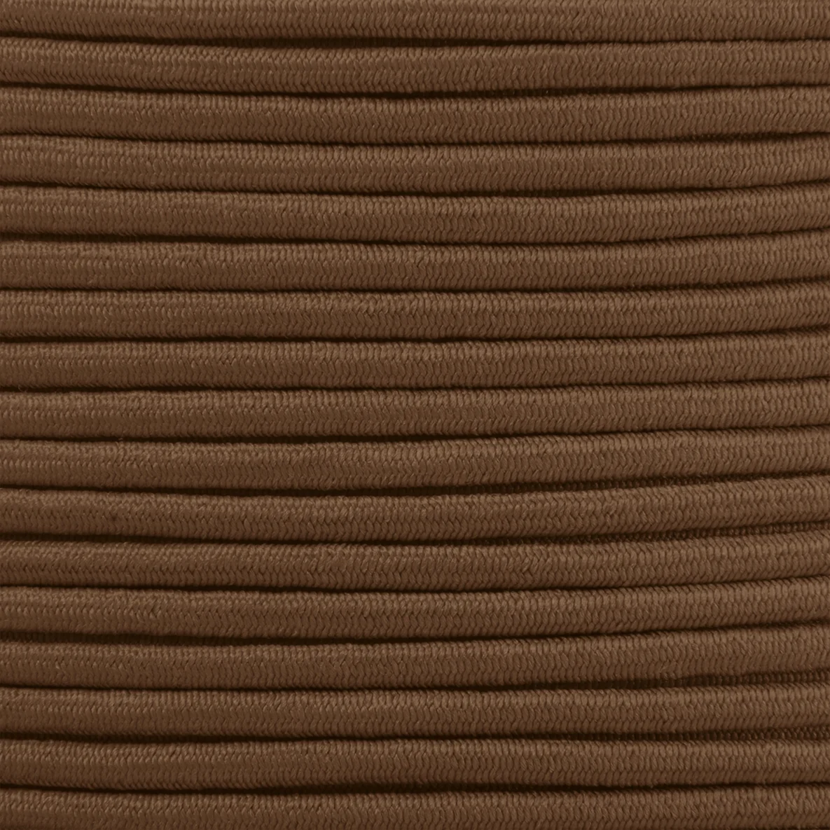 Gummikordel 2mm, 5m länge, Schokoladenbraun D161