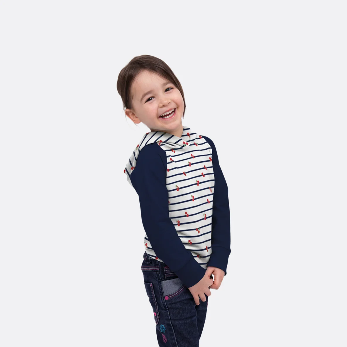 Raglanshirt "Leo" aus Jersey