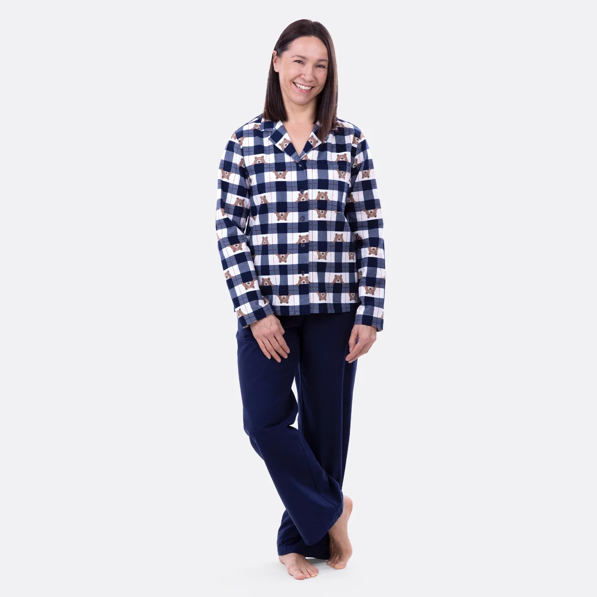 Pyjama "Hope" aus weichem Flanell
