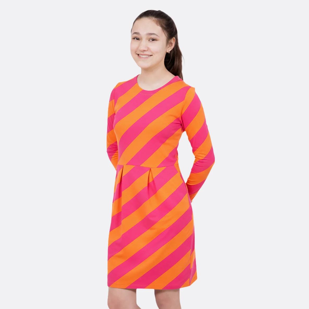 Sweatkleid "Bella" mit langen Armen