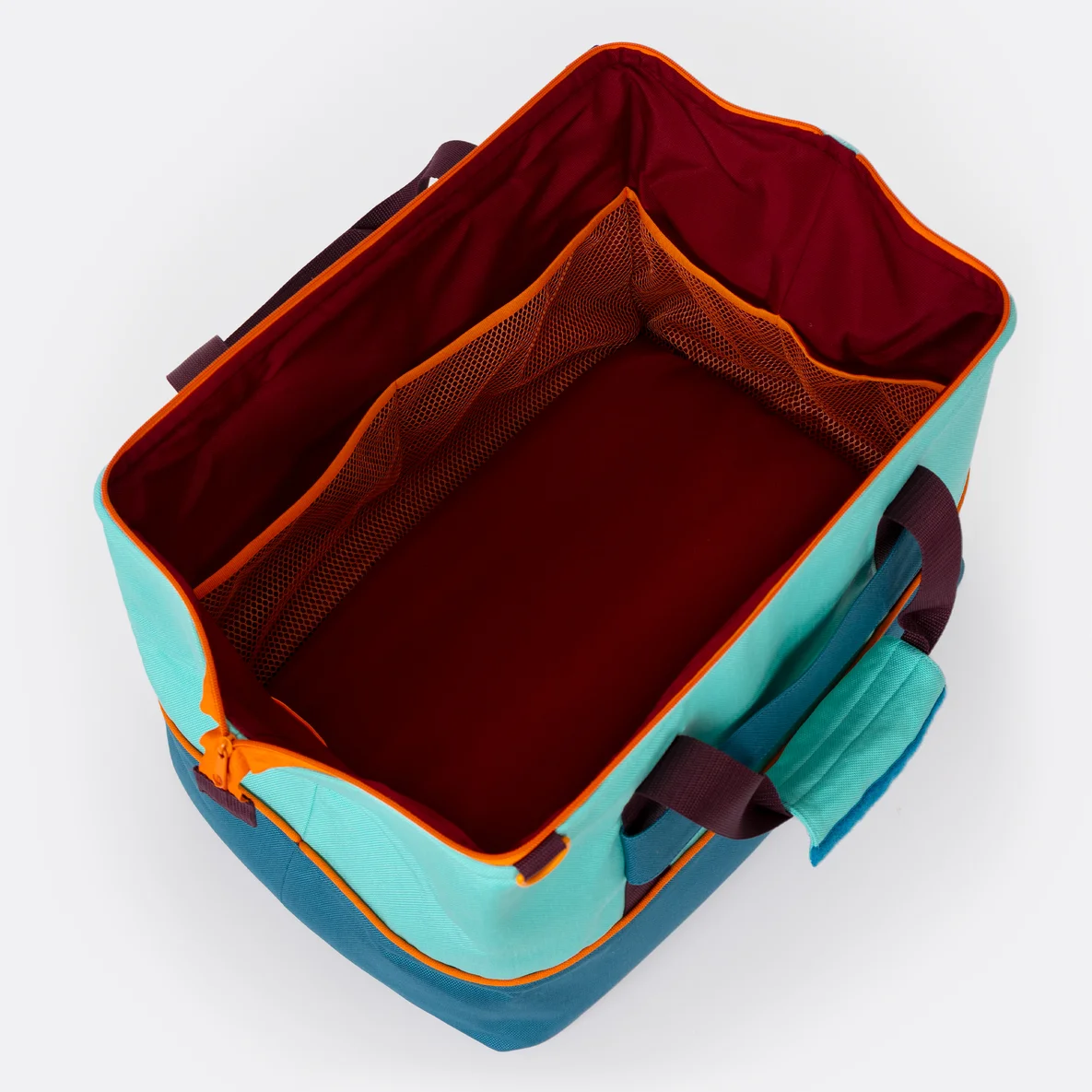 Weekender "Harry" innen aus Funktionsstoff in Dunkelrot