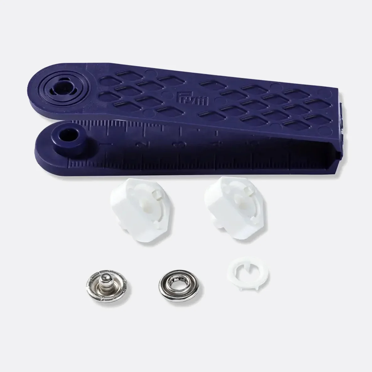 PRYM Jersey Druckknöpfe 10mm Weiß