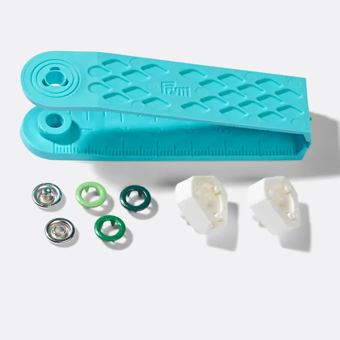 PRYM Love Jersey Druckknöpfe 8mm Farbmix Grün