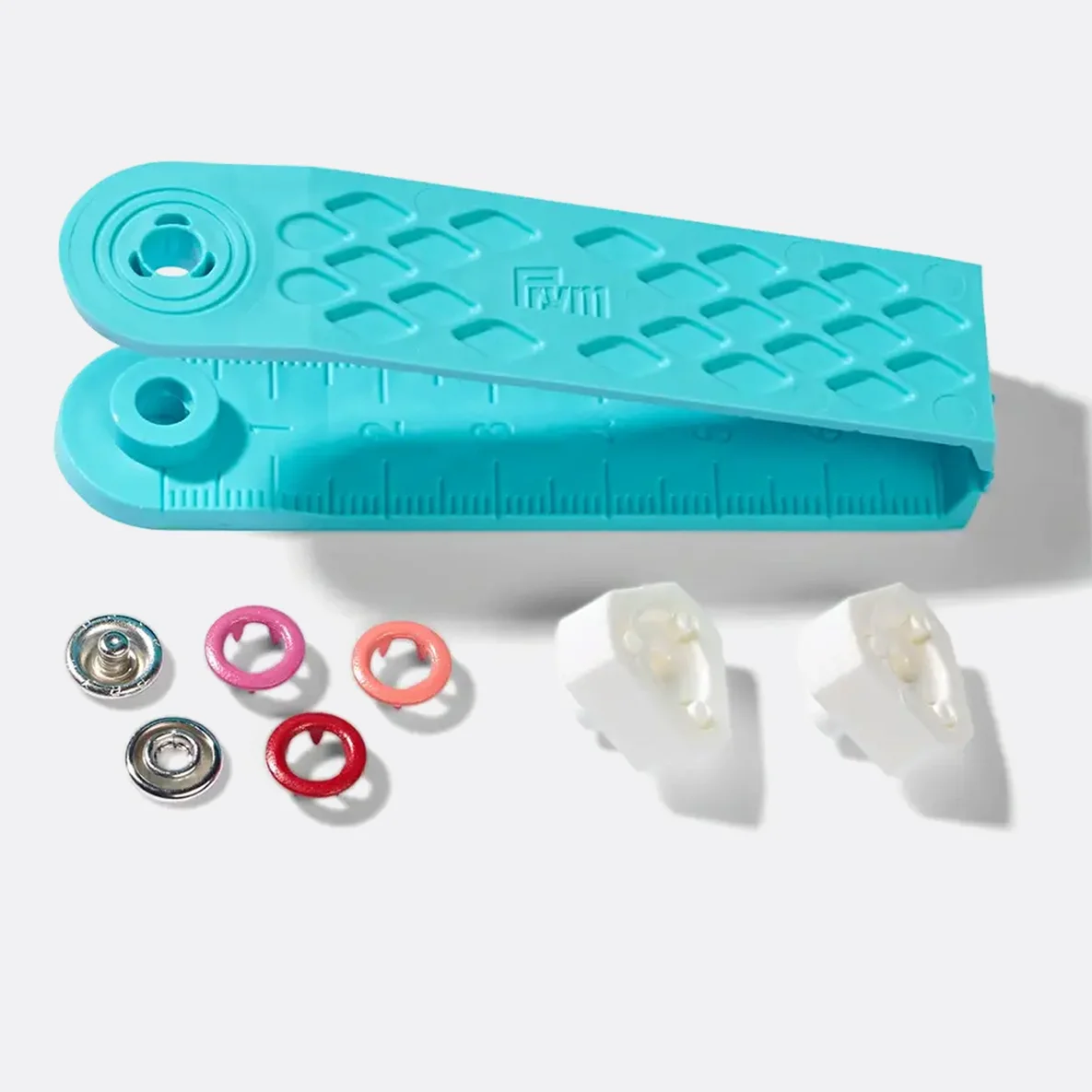 PRYM Love Jersey Druckknöpfe 8mm Farbmix Rot