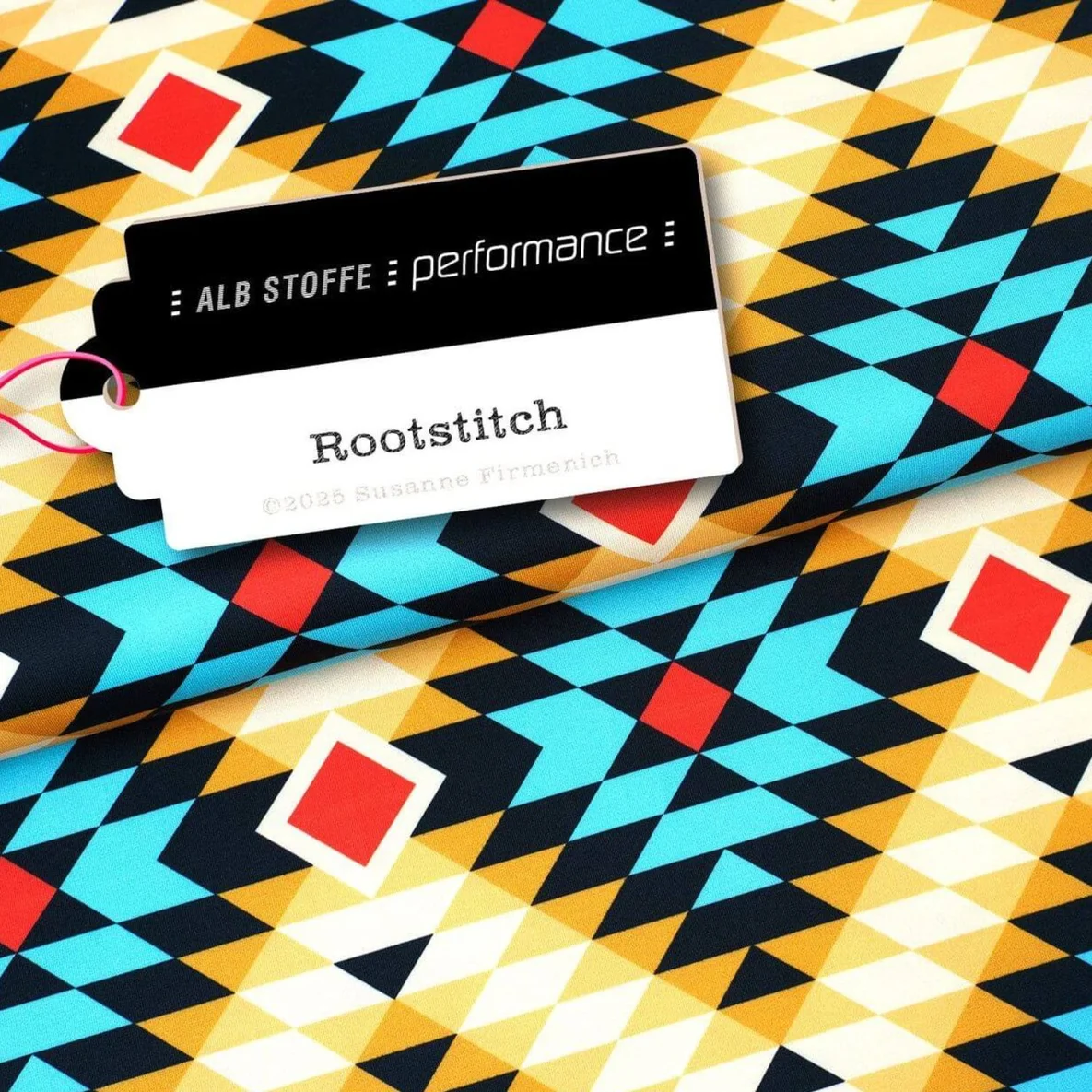 Albstoffe Performance Kollektion "Rootstitch" Curry