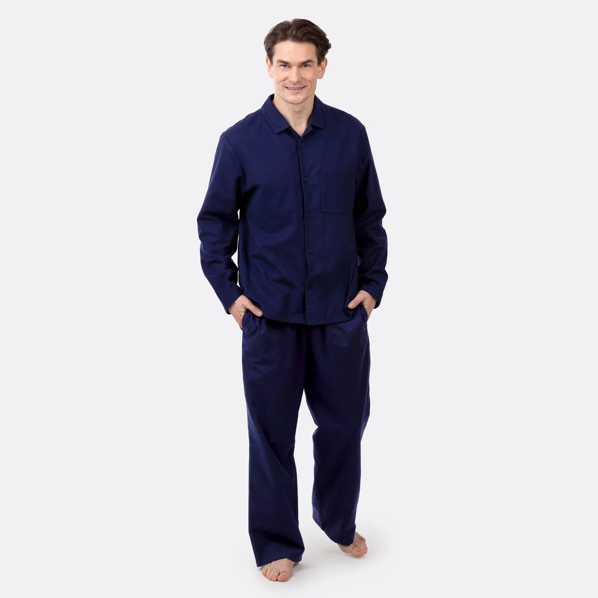 Flanell Baumwollstoff Schlafanzug Schnittmuster