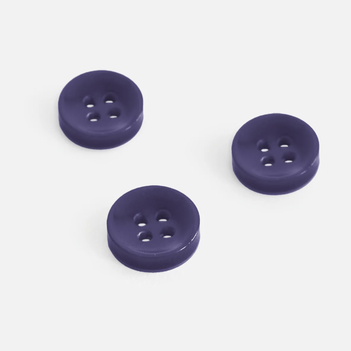 Knopf Perlmutt-Optik, 11 mm, Mauve