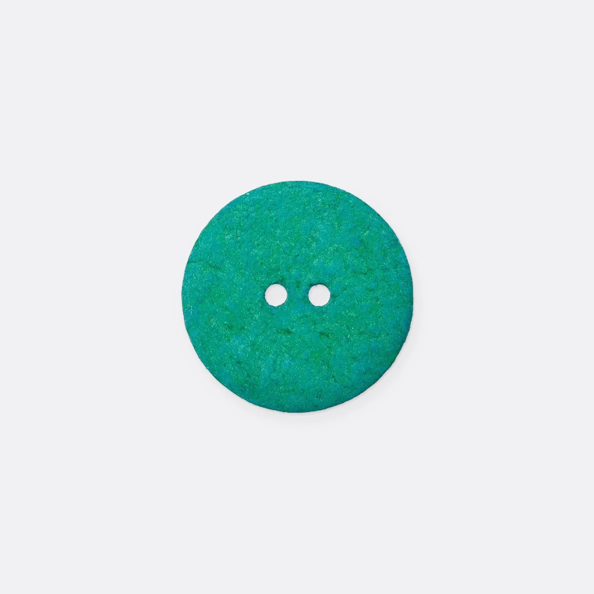 Knopf Recycelt, 18 mm, Grün