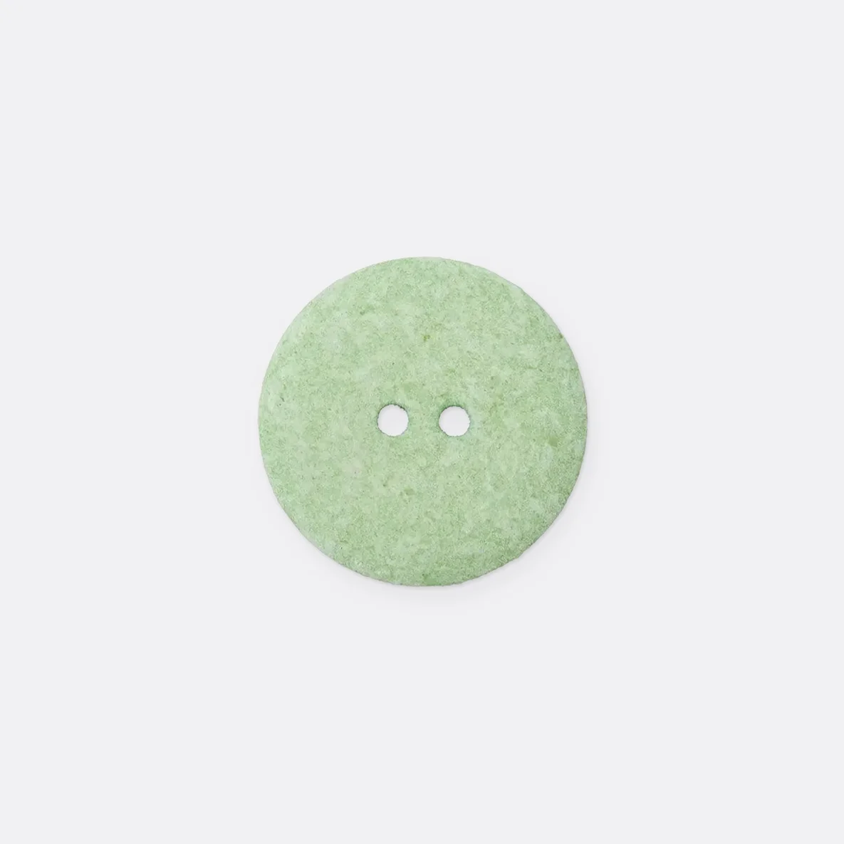Knopf Recycelt, 18 mm, Hellgrün