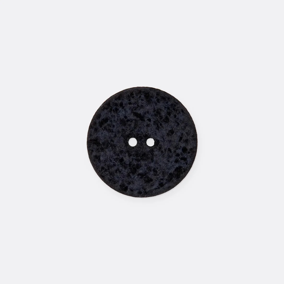 Knopf Recycelt, 18 mm, Schwarz