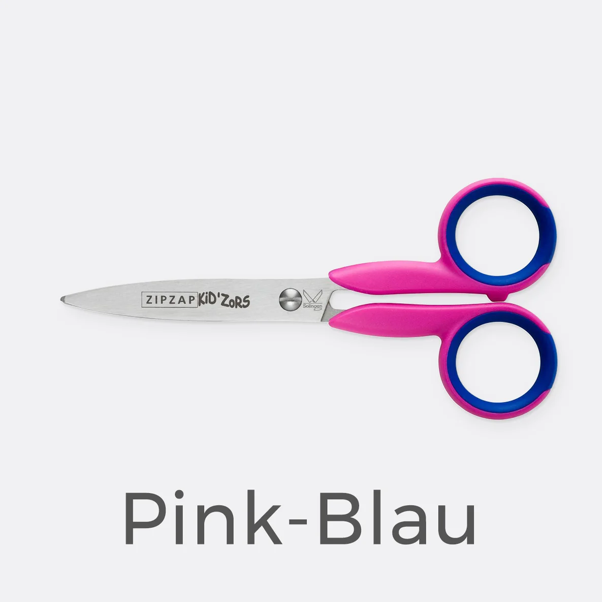 KRETZER Kinderschere ZIPZAP, 13 cm, Pink-Blau