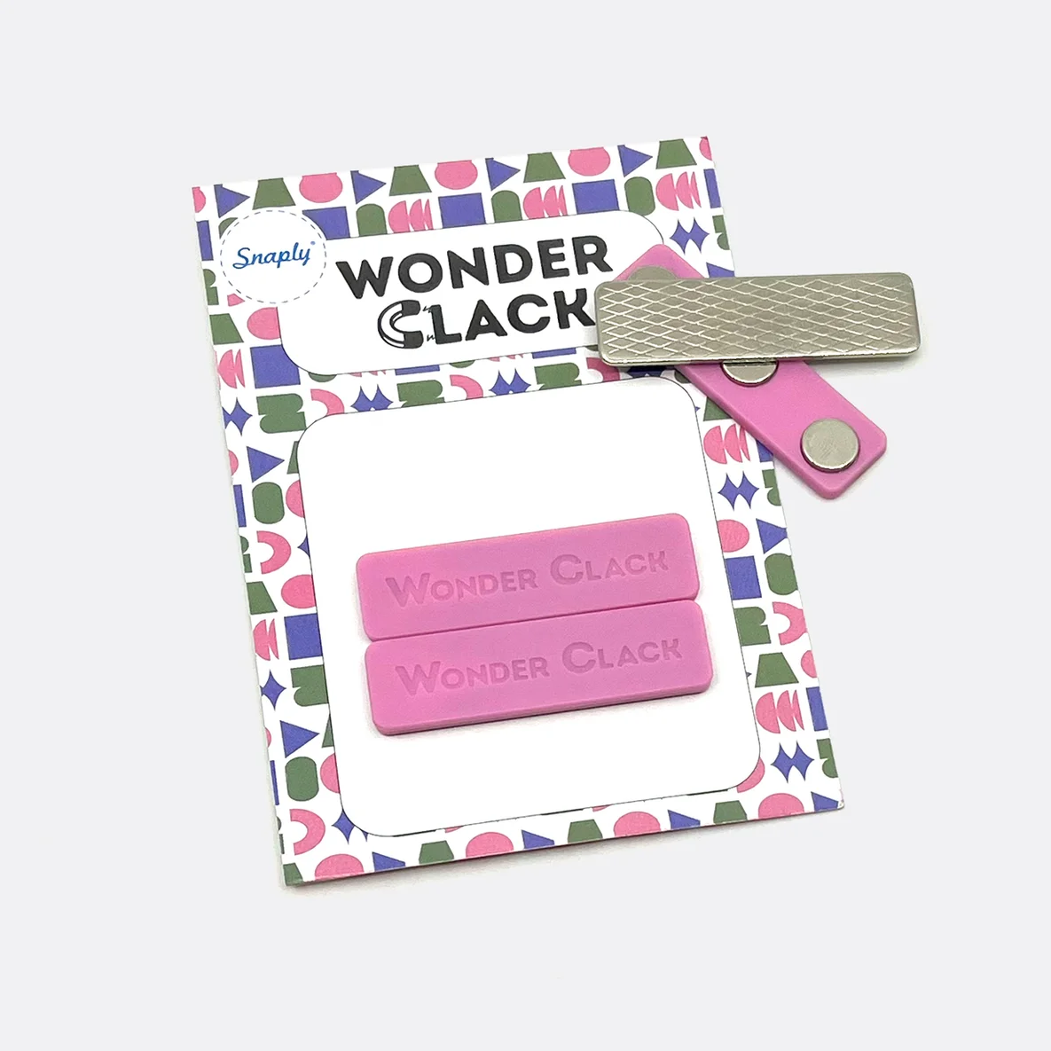 Snaply Wonder Clack Fixiermagnete 3 Stück Rosa
