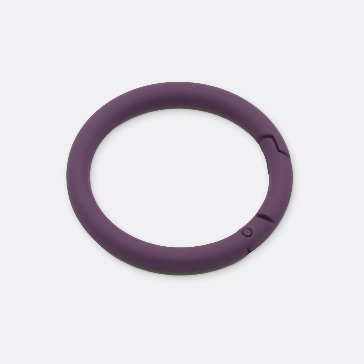 Ring mit Schnappverschluss, 40mm, 1 Stück, Beere D230