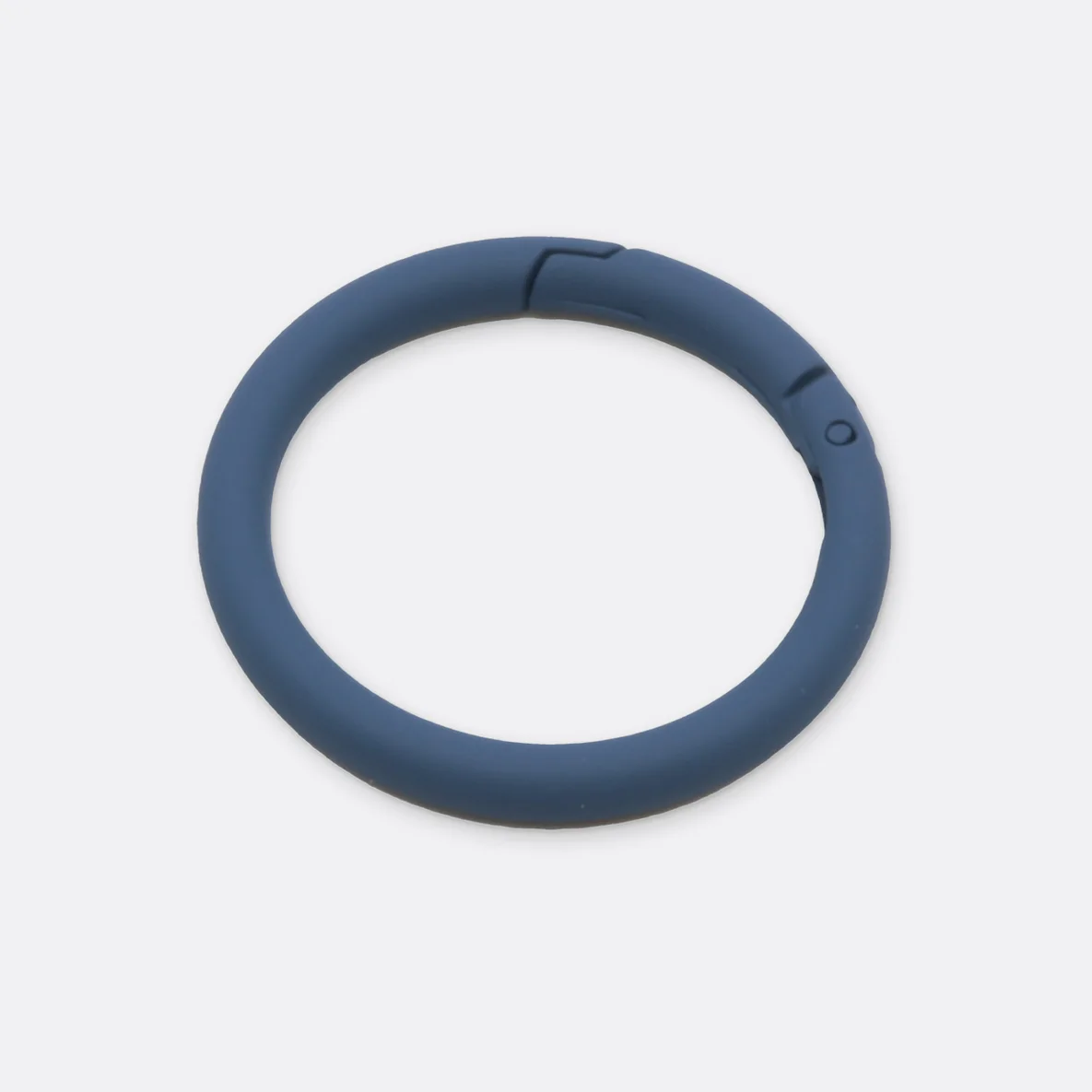 Ring mit Schnappverschluss, 40mm, 1 Stück, Petrol D103