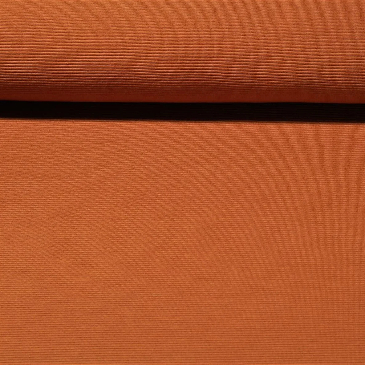 Rippjersey "Mona" Quergerippt Uni Rost