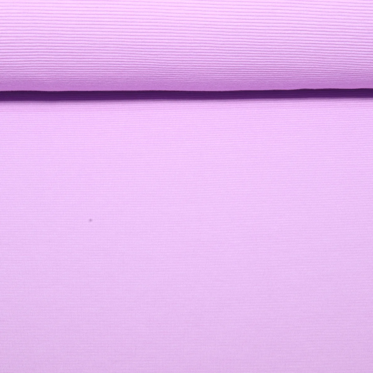 Rippjersey "Mona" Quergerippt Uni Flieder