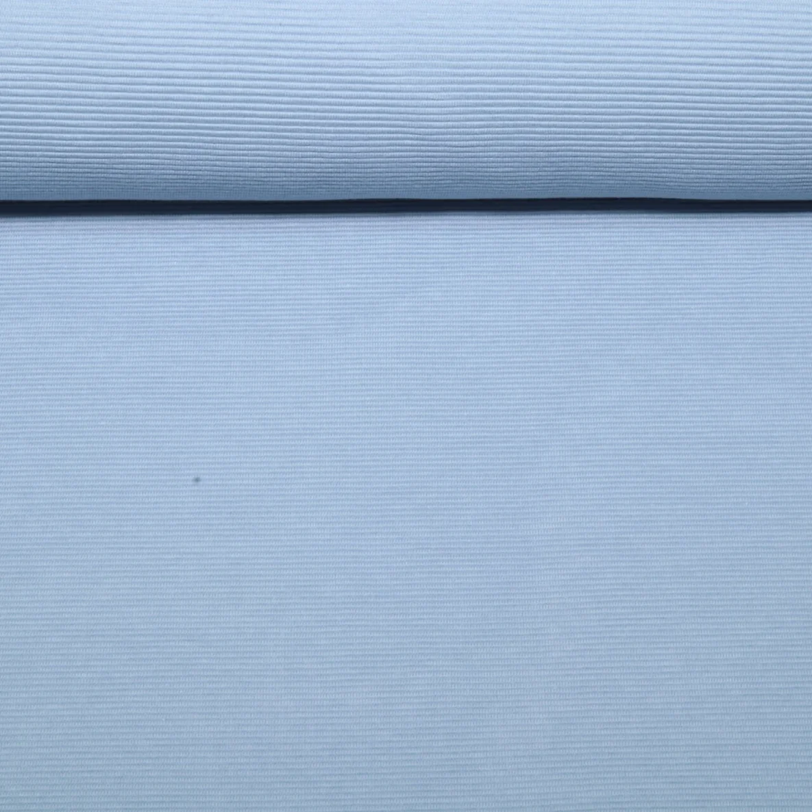 Rippjersey "Mona" Quergerippt Uni Softblau