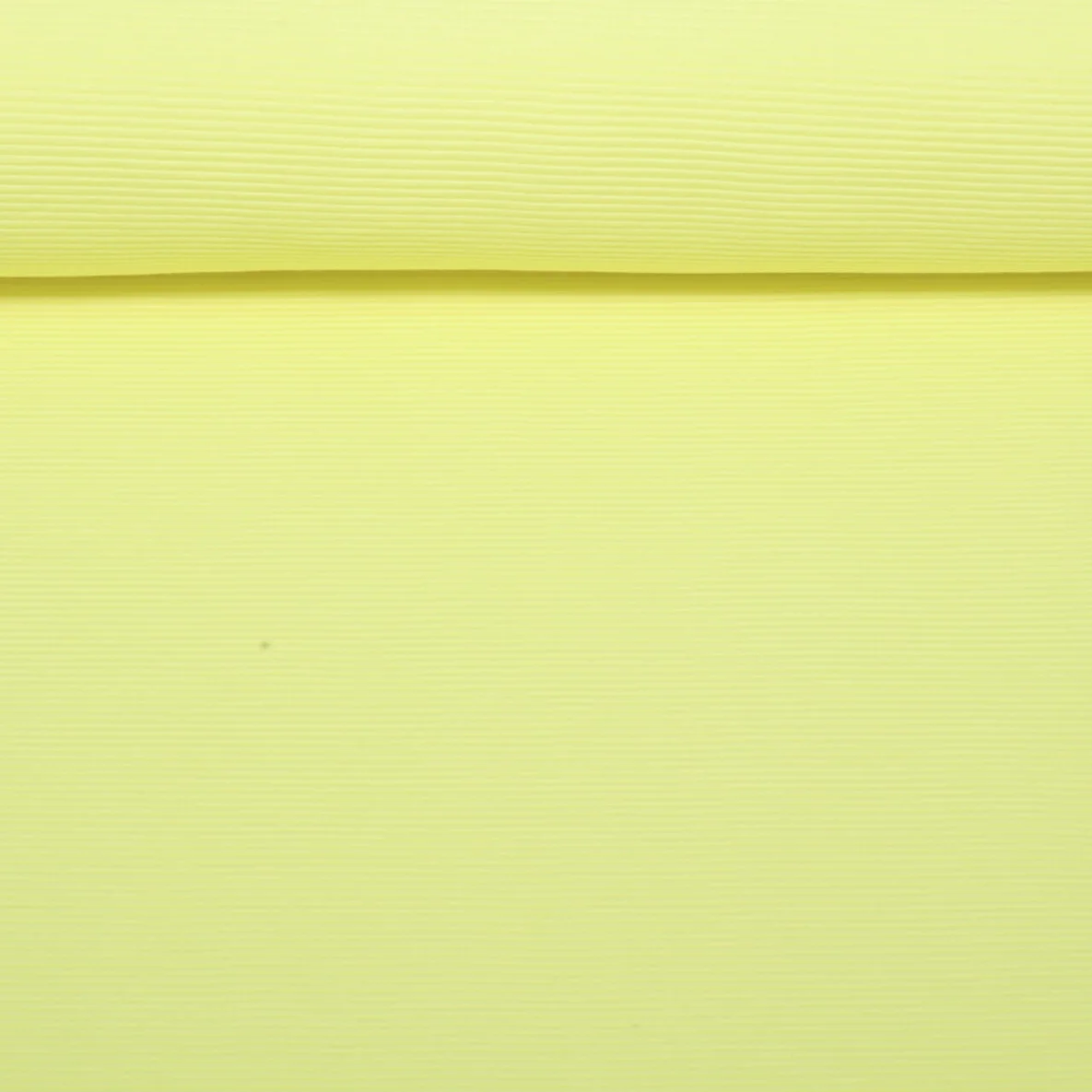 Rippjersey "Mona" Quergerippt Uni Softgelb