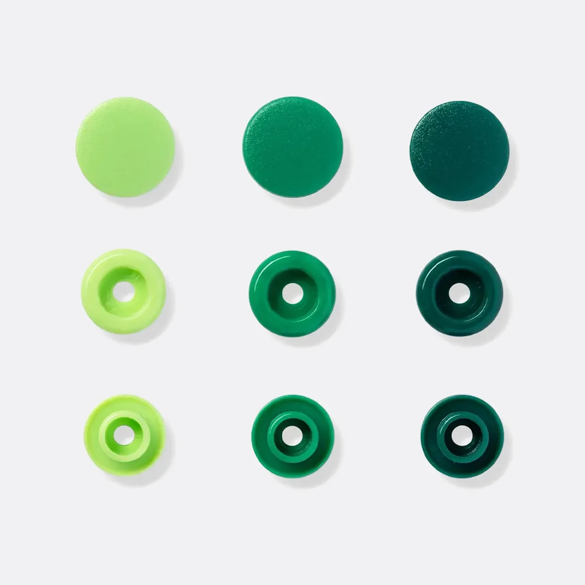 PRYM Color Snap Druckknöpfe, Grün