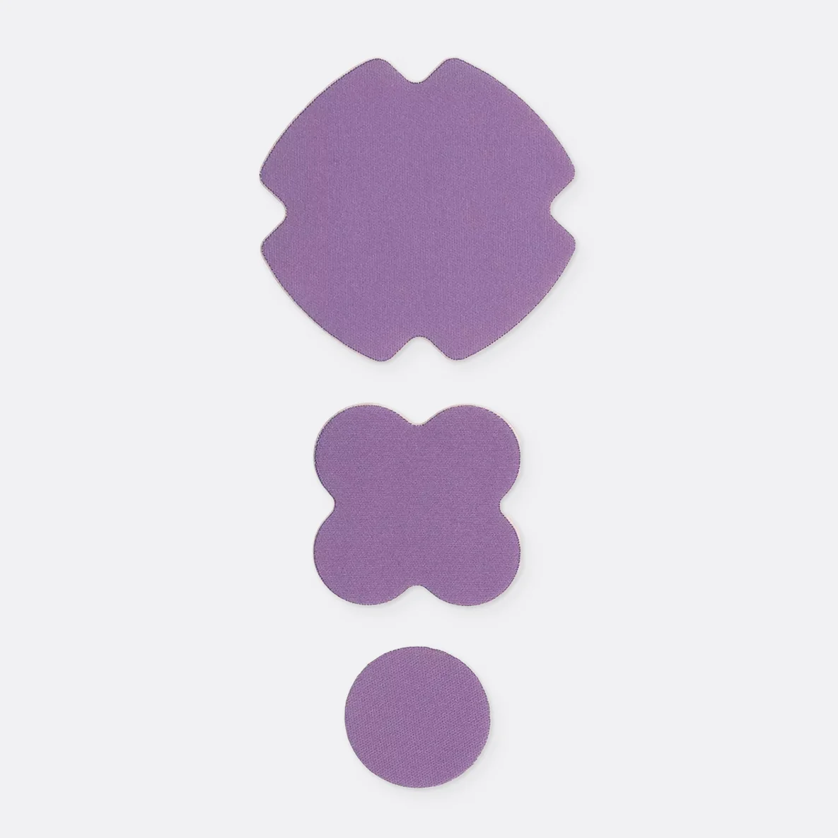 PRYM Rub-on Patch STRETCH 3 Stück Flieder