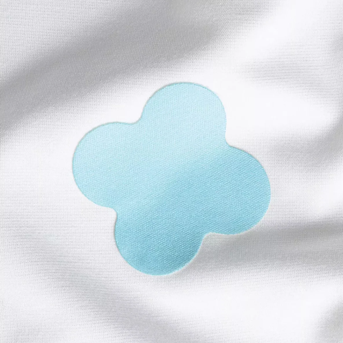 PRYM Rub-on Patch STRETCH 3 Stück Hellblau