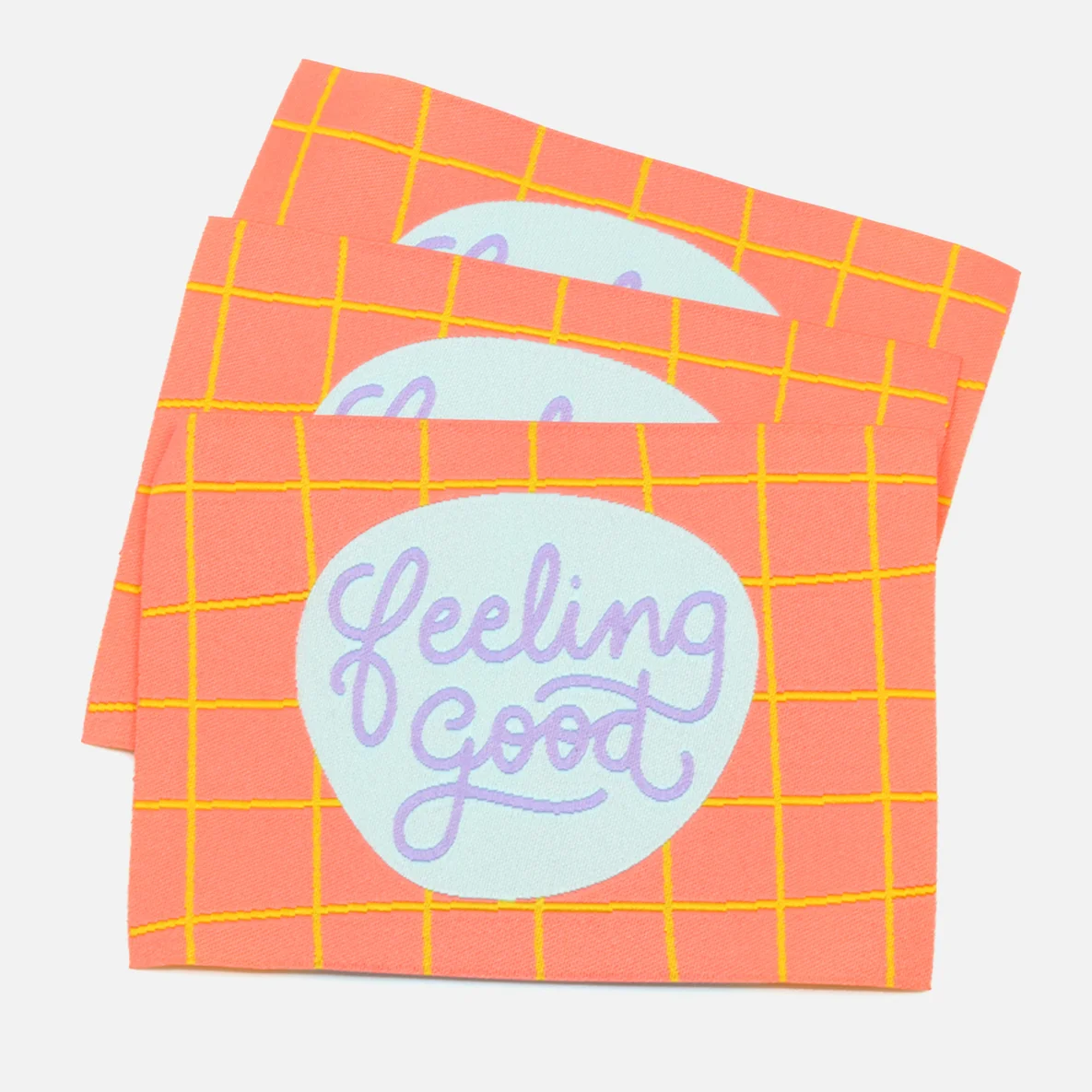 Webetikett "Feeling Good" XL