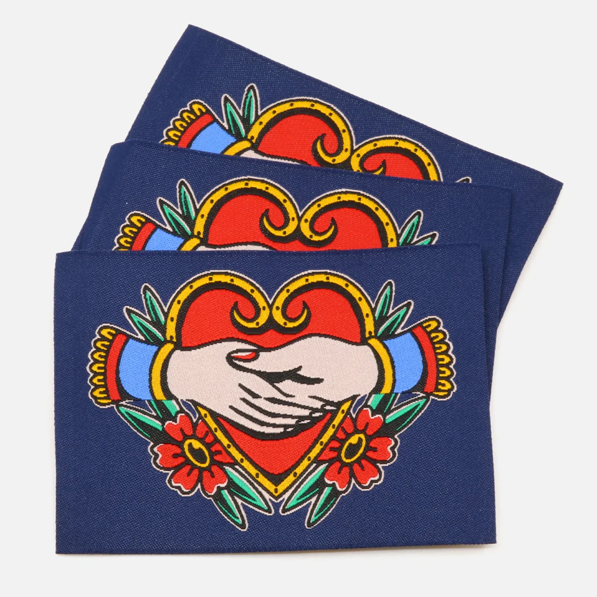 Webetikett "Tattoo Herz" XL