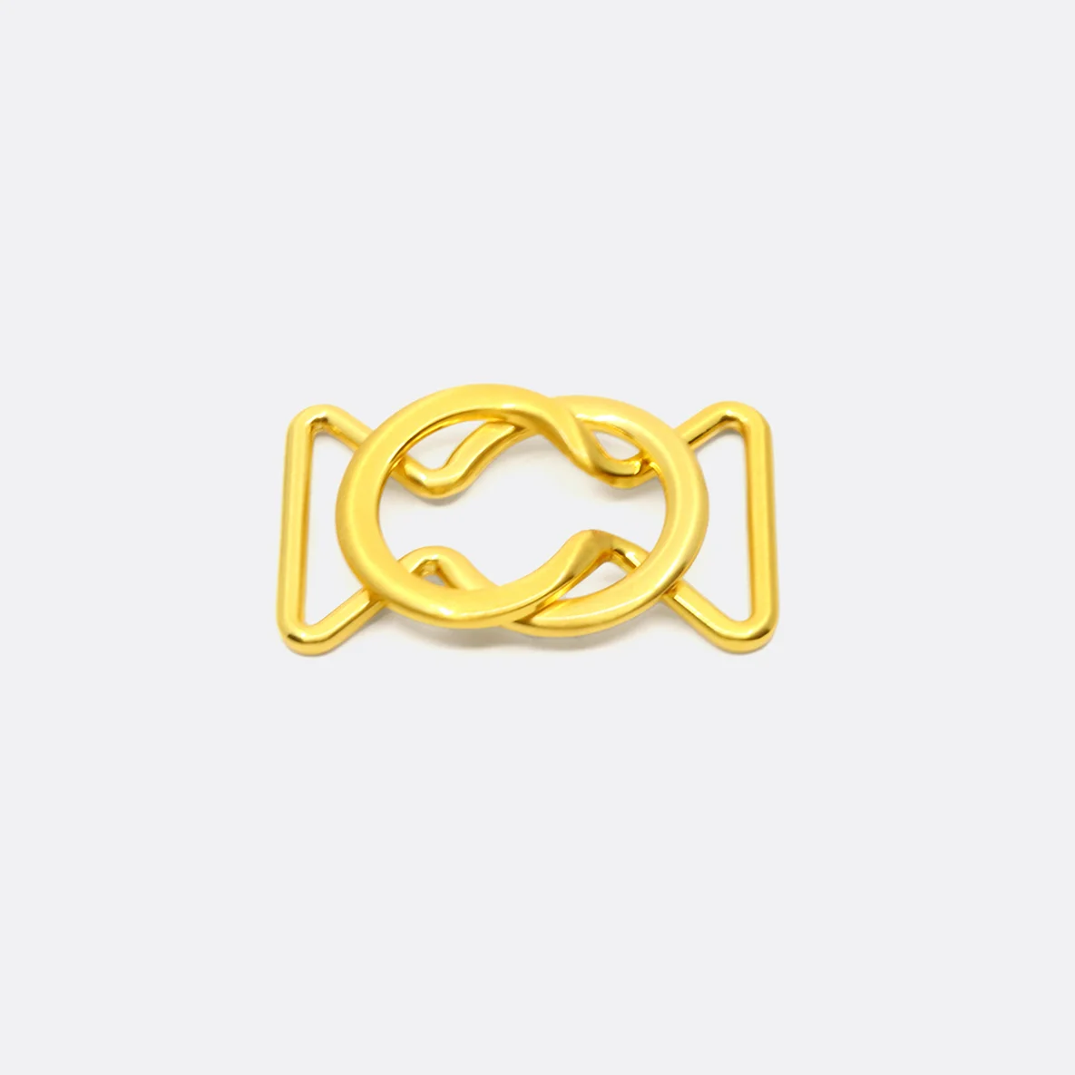 Gürtelschnalle Design 25mm, Gold