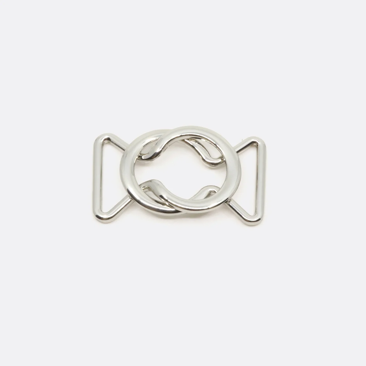 Gürtelschnalle Design 25mm, Silber