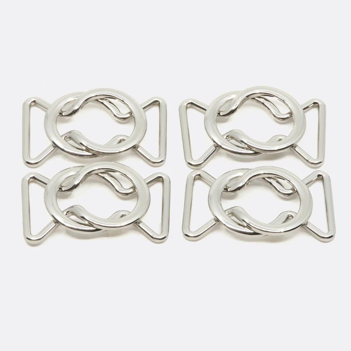 Gürtelschnalle Design 25mm, Silber