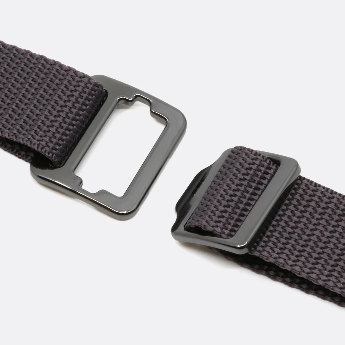 Metall Schieberverschluss 25mm Gunmetal, offen