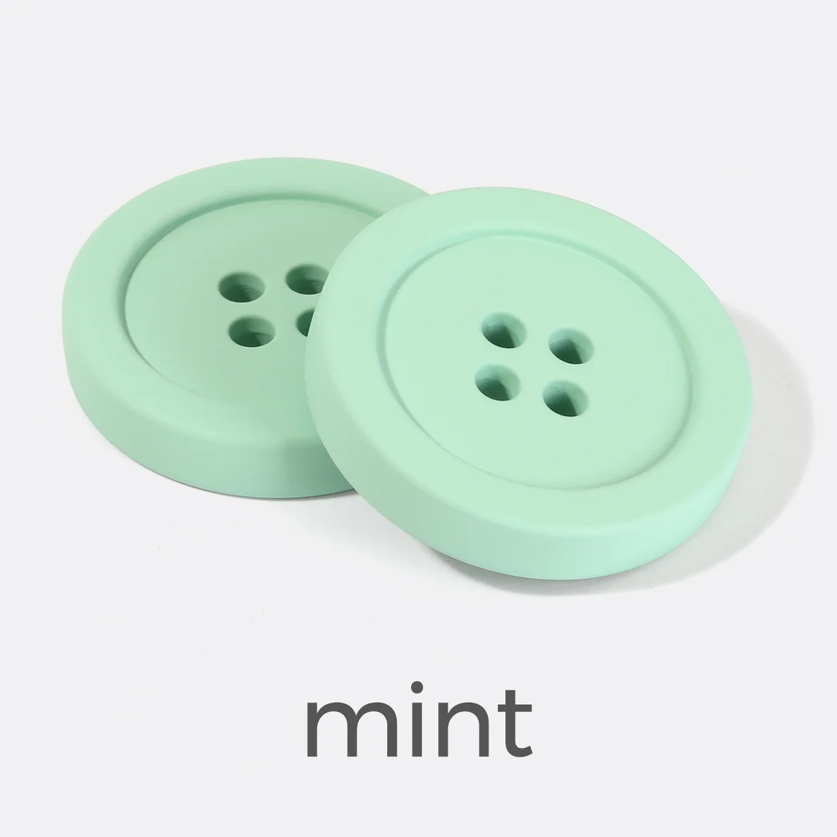 Nähgewichte Stoffgewichte in Knopfform mint