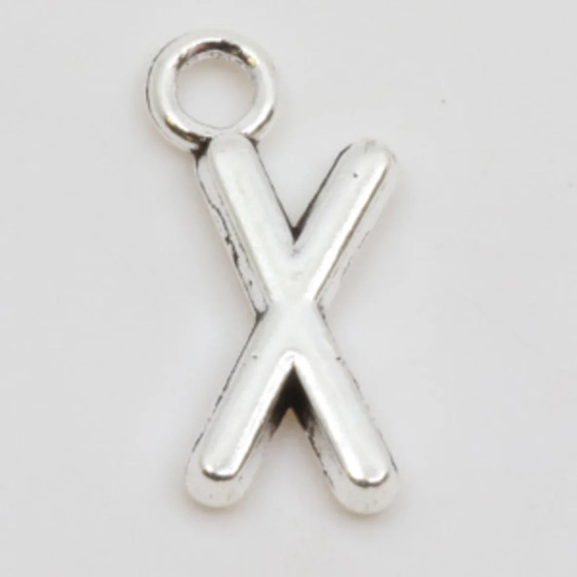 Charm-Anhänger in Buchstaben-Form: X