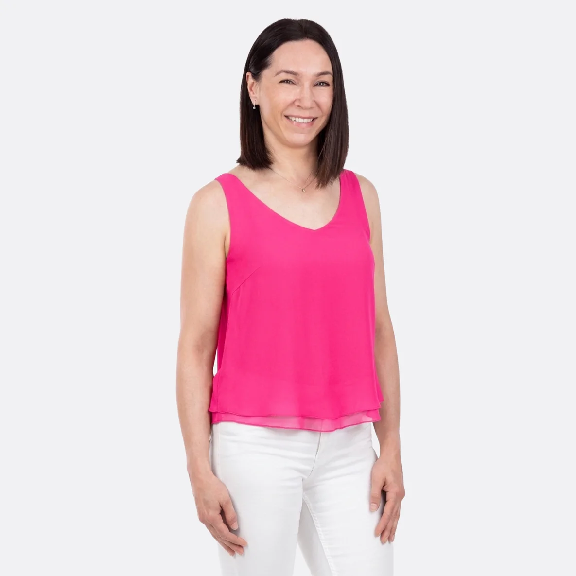Schnittmuster für Damen Sommertop aus Chiffon