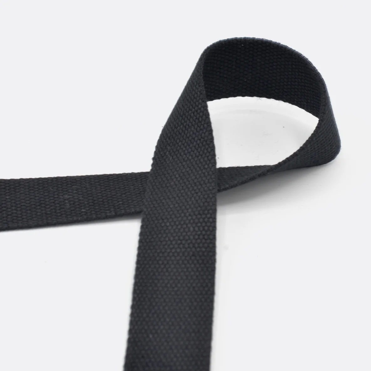 Gurtband 30 mm aus Baumwolle in Black