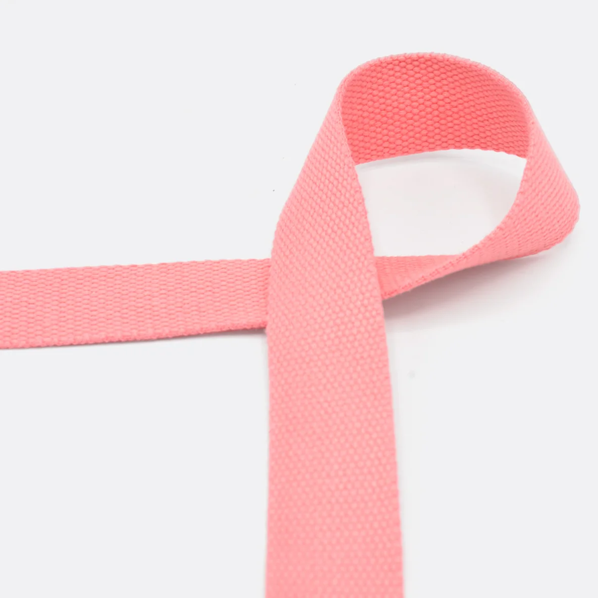 Gurtband 30 mm aus Baumwolle in Coral