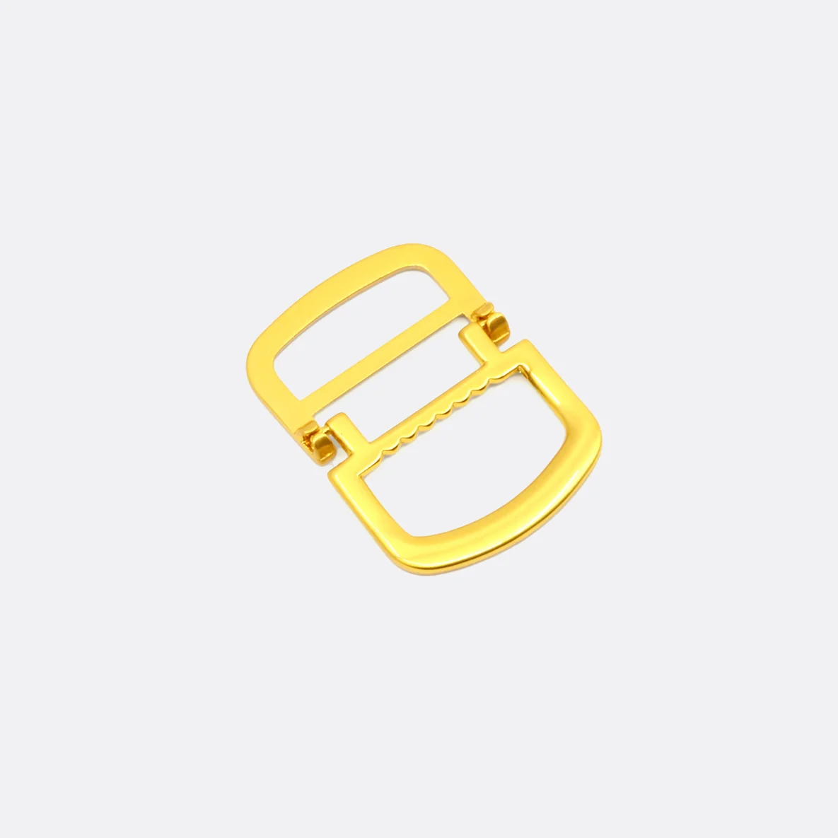 Klappbarer Doppel-D-Ring Metall 25 mm, Gold