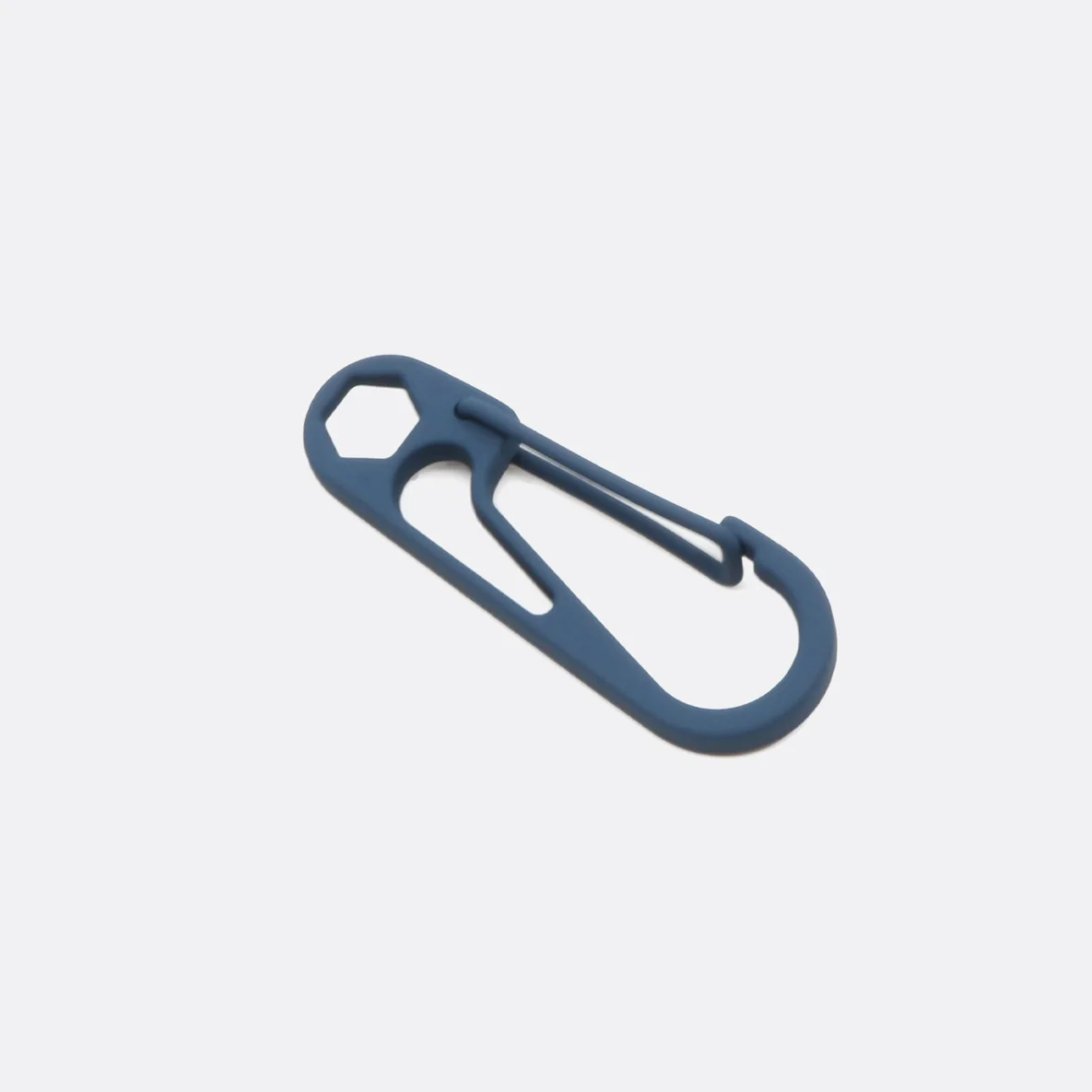 Kordelkarabiner Petrol D103, 1 Stück
