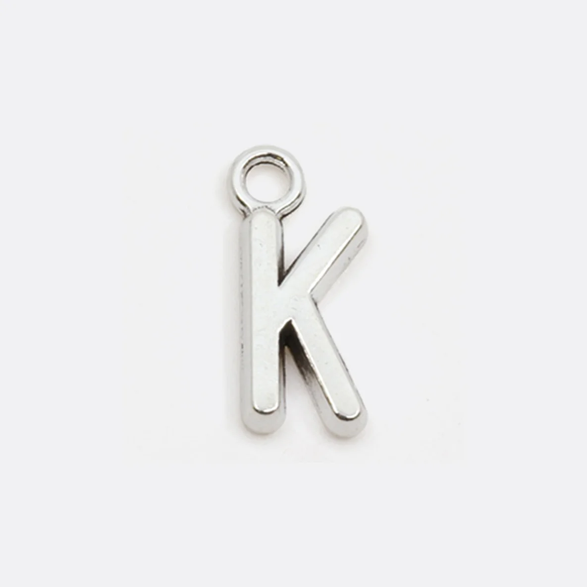 Charm-Anhänger in Buchstaben-Form: K