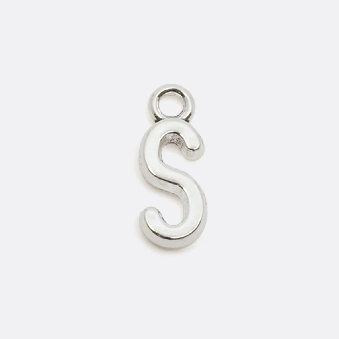 Charm-Anhänger in Buchstaben-Form: S