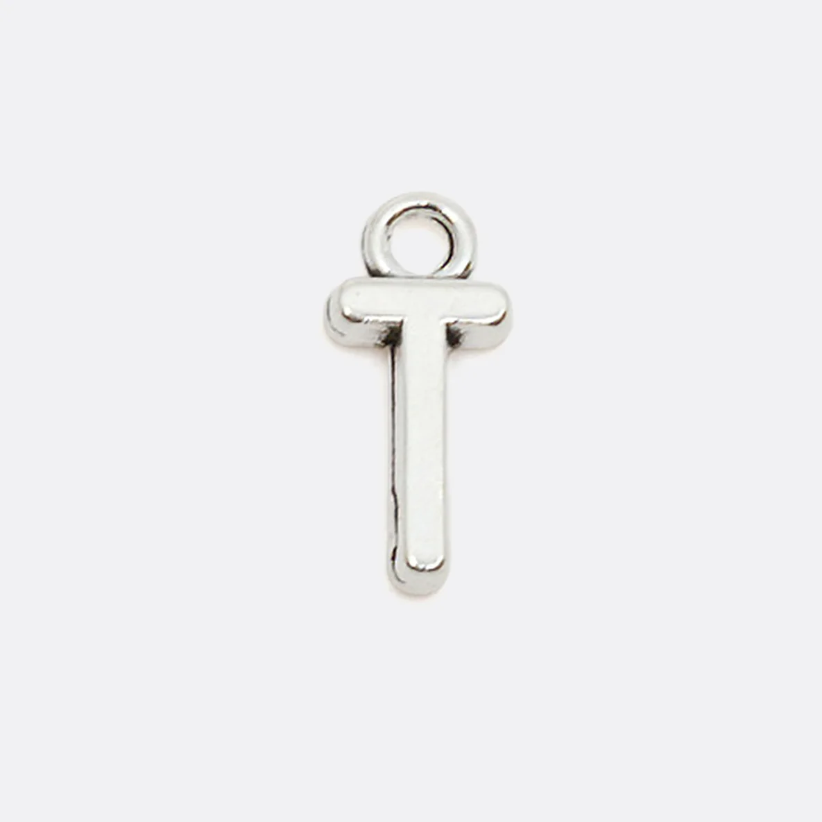 Charm-Anhänger in Buchstaben-Form: T