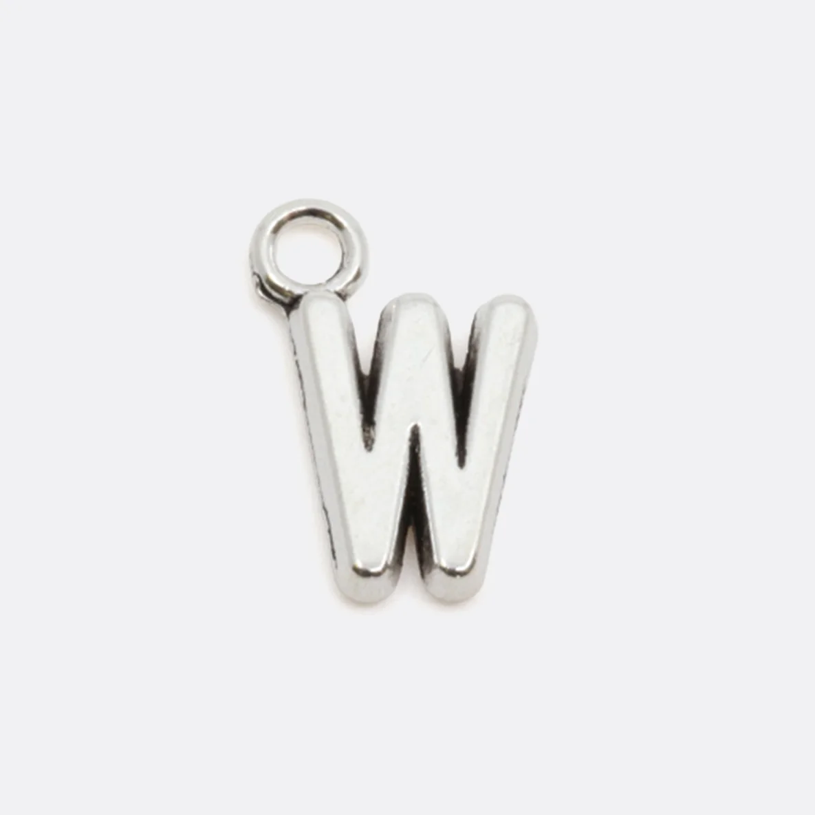Charm-Anhänger in Buchstaben-Form: W