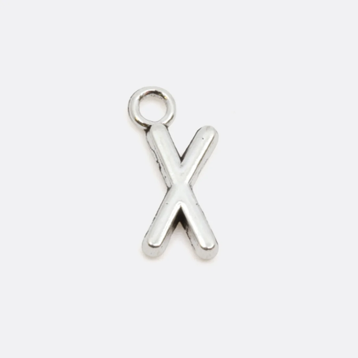 Charm-Anhänger in Buchstaben-Form: X