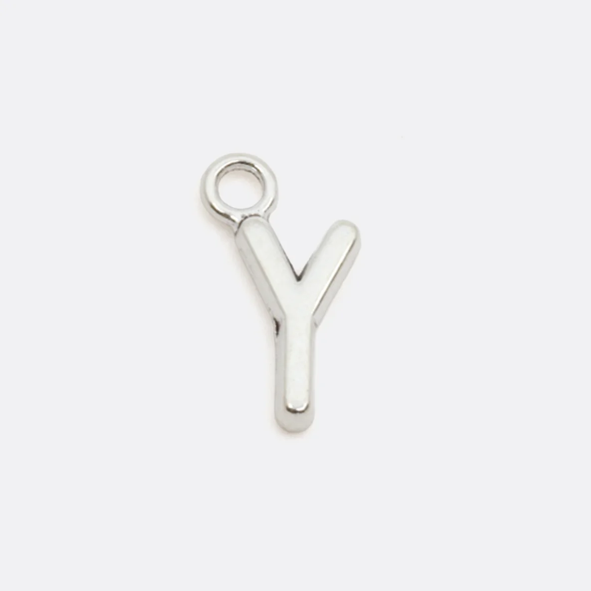 Charm-Anhänger in Buchstaben-Form: Y